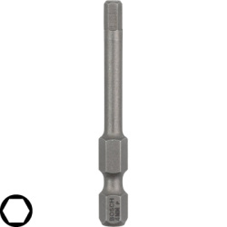 Skrutkovací hrot Bosch Extra Hart HEX4, L 49 mm, 3 ks