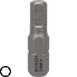 Skrutkovací hrot Bosch Extra Hart HEX5, L 25 mm, 3 ks
