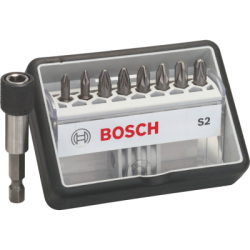 Skrutkovacie hroty Bosch Extra Hart, súprava Robust Line S2