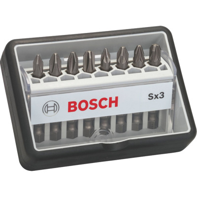 Skrutkovacie hroty Bosch Extra Hart, sprava Robust Line Sx3