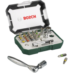 26-dielna súprava Bosch s račňou