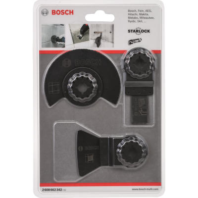 3-dielna súprava Bosch na dlaždice a obkladačky