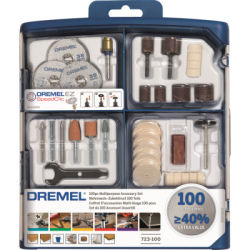 100-dielna univerzálna modulárna súprava príslušenstva DREMEL® (723)