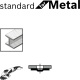 Vejrovit kot X431 Bosch Standard for Metal, rovn, 115 mm, P 40