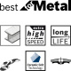 Vejrovit kot X781 Bosch Best for Metal, prielis, 125 mm, P 40