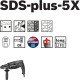 Vrtk do betnu Bosch SDS-plus-5X, pr. 5 mm, L 310 mm