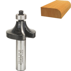 Zaobľovacia fréza Bosch s vodiacim ložiskom, R 12 mm, stopka 12 mm
