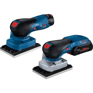 Nové prírastky v akumulátorovom systéme Bosch 12V a 18V: Dve nové akumulátorové vibračné brúsky Bosch pre profesionálov -...